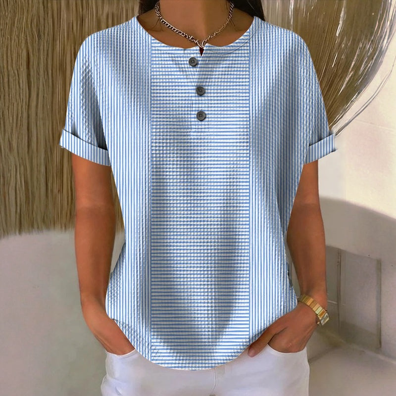 maisonnox® | Casual gestreepte blouse