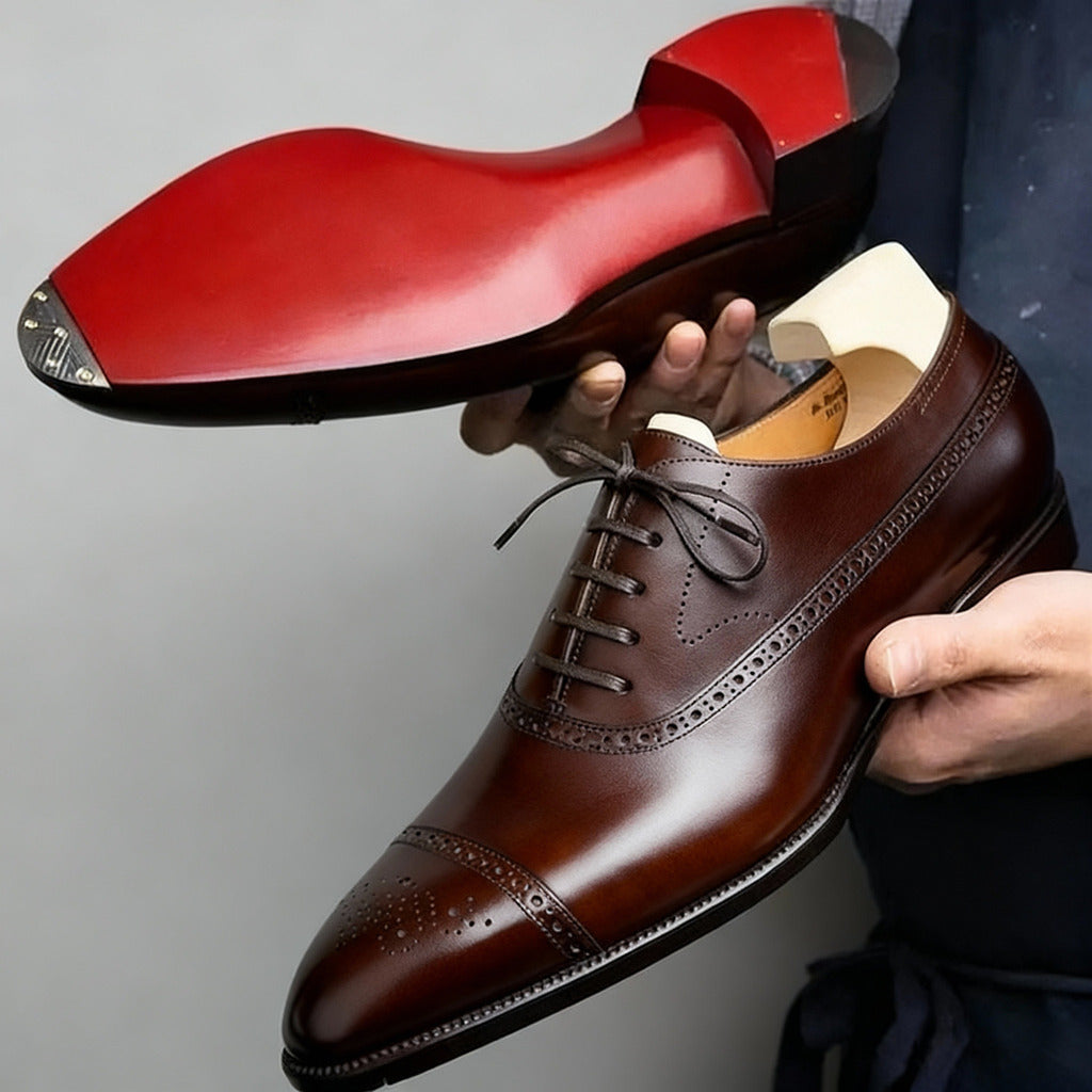 MaisonNox® | Oxford Schoenen met Tijdloze Klasse voor Werk en Events