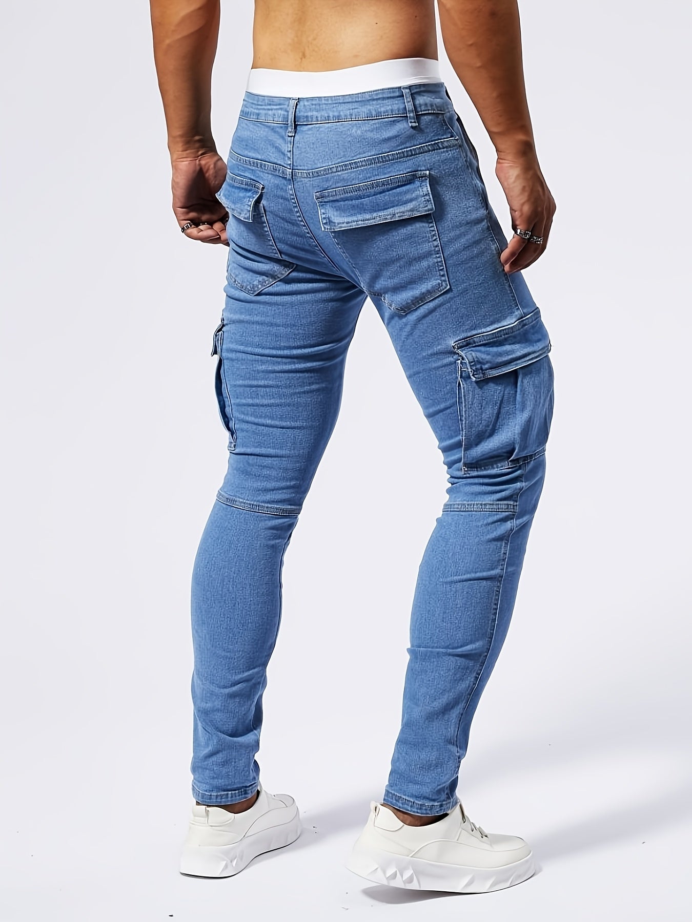 MaisonNox® | Slim Fit Cargo Jeans