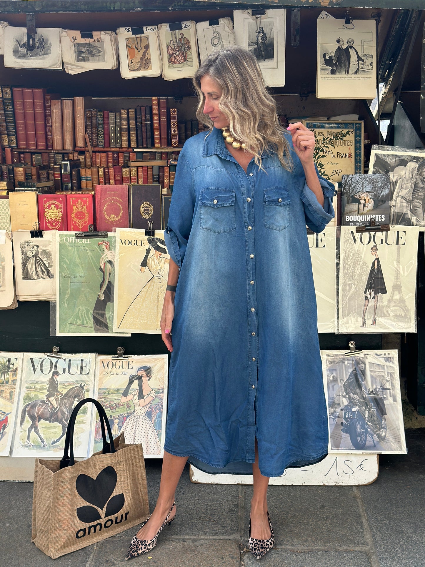 maisonnox® | Saint Tropez Tencel-jurk