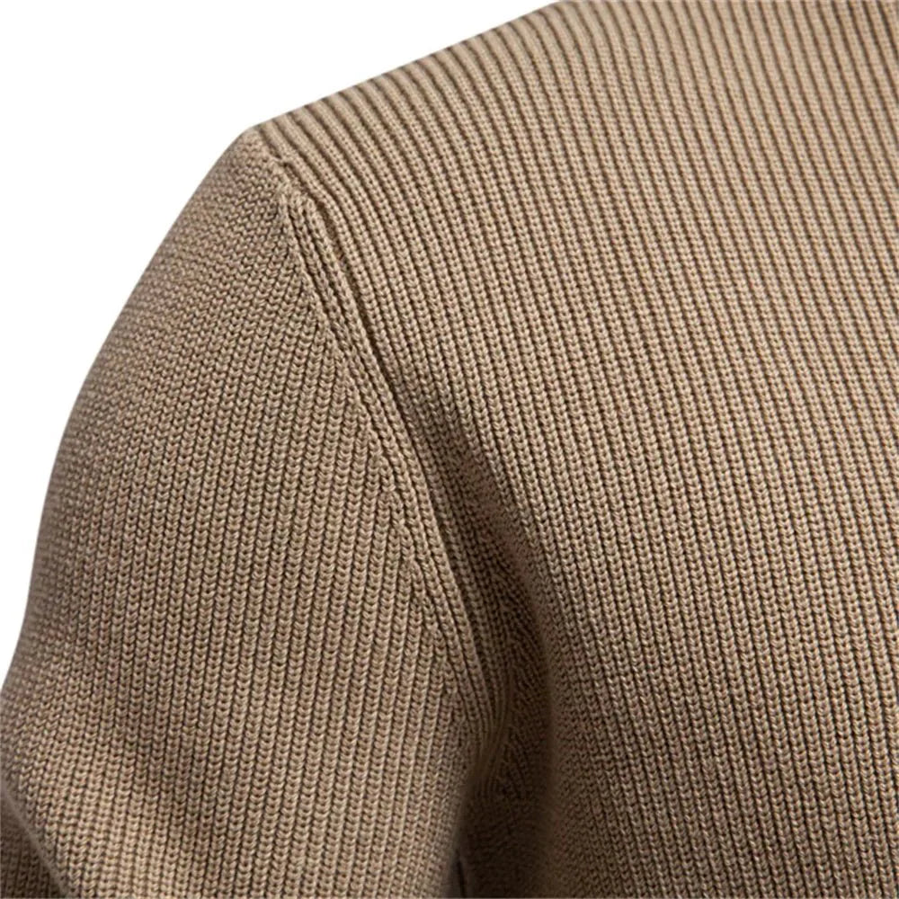 MaisonNox®| Stijlvolle herenpullover met knoopdesign