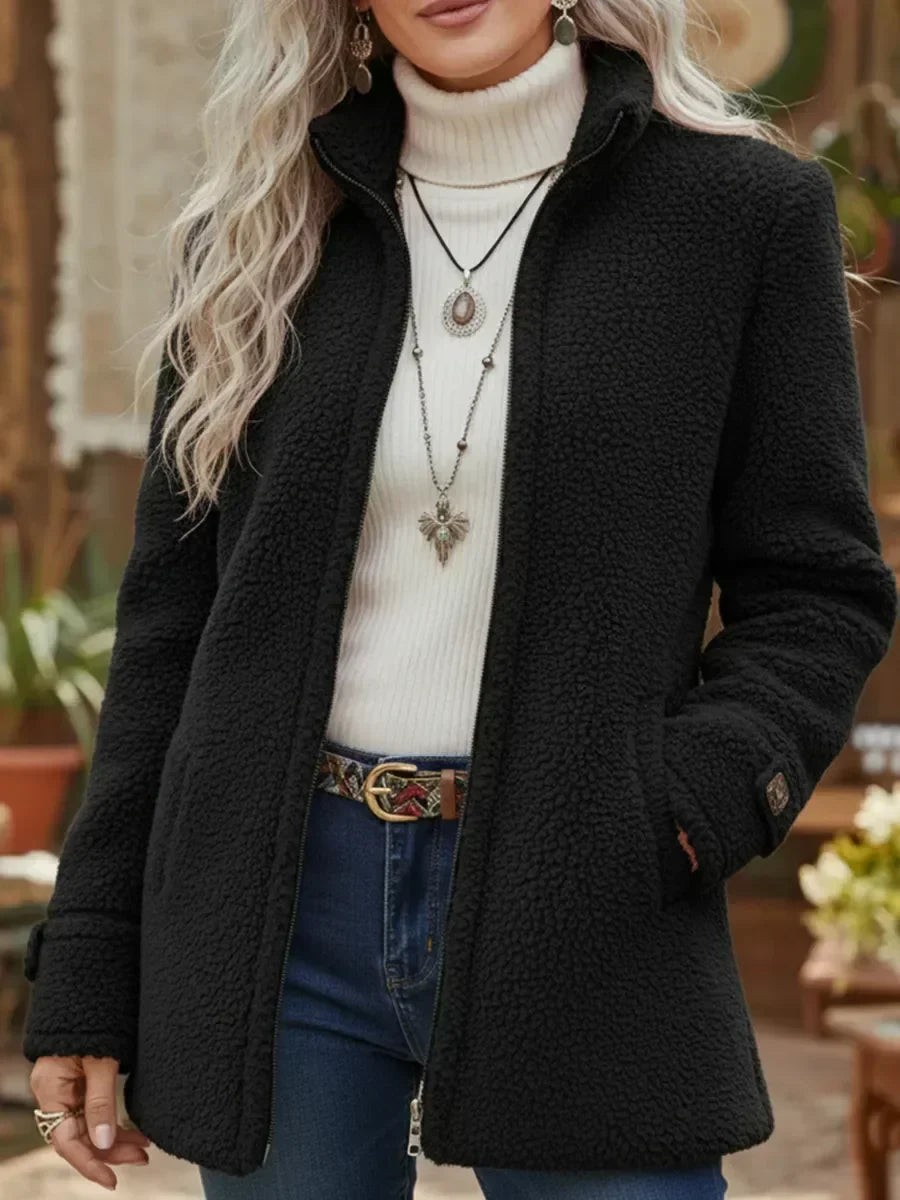MaisonNox® | Zachte Tussenjas met Comfortabele Warmte en Verzorgde Dagelijkse Stijl