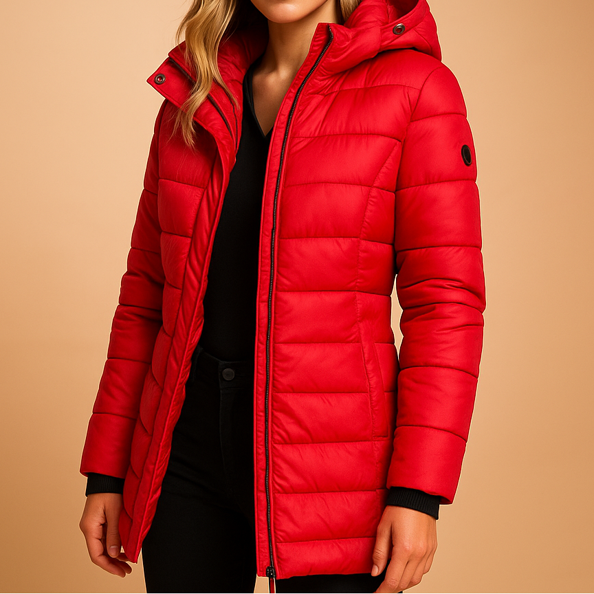 MaisonNox® | Dames Winterjas met Verzorgde Look en Comfortabele Warmte