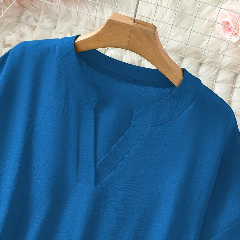 maisonnox® | Losvallende effen blouse