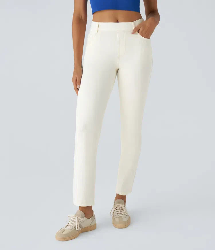 MaisonNox® | Hoge Taille Ultra Comfortabele Broek met Casual Chic Stijl