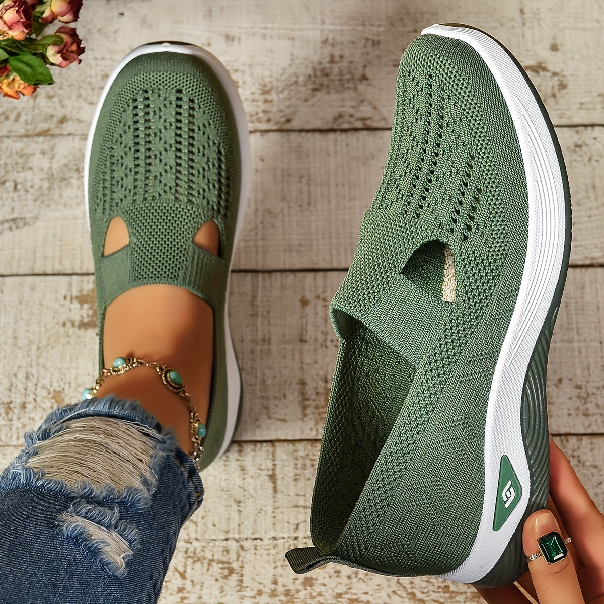 MaisonNox®– Slip-On Orthopedisch Ademend Wandelschoenen