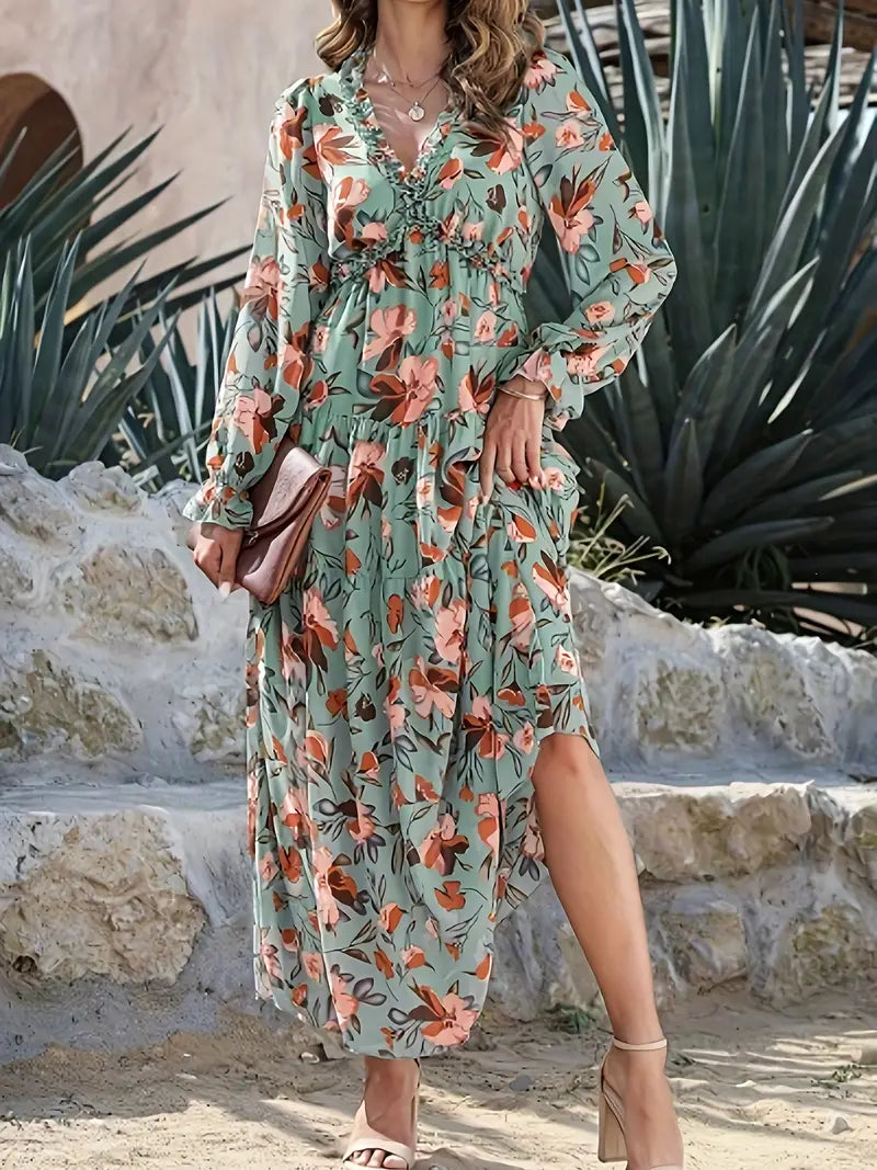 maisonnox® |  Elegante Maxi-jurk