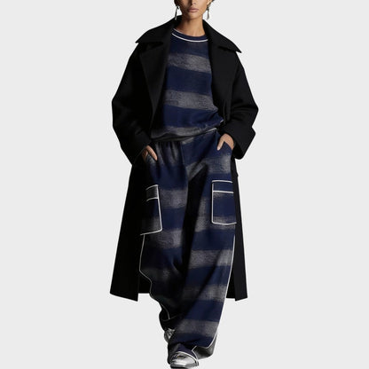 MaisonNox® | Jersey- en Broekset met ultiem comfort en flatterende look voor dagelijks en reizen
