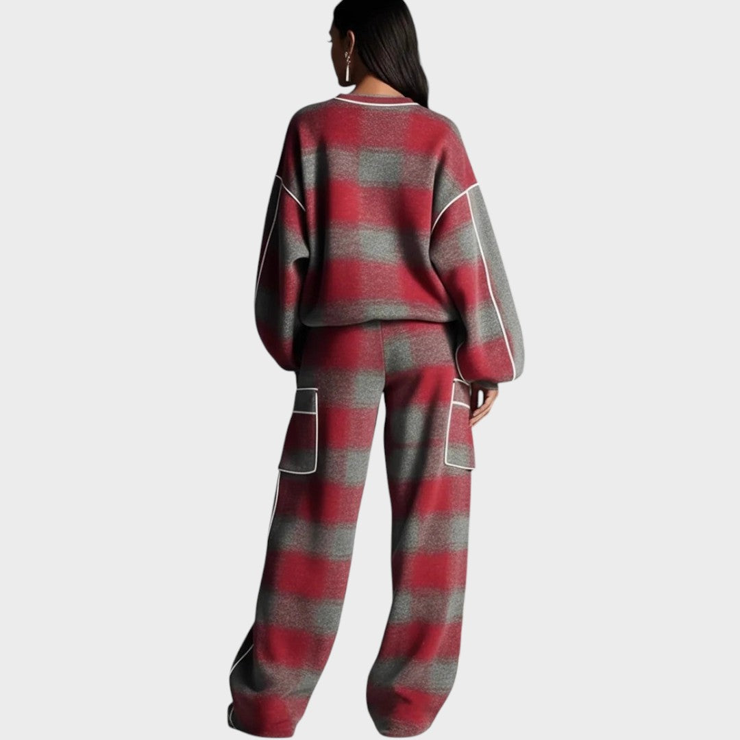 MaisonNox® | Jersey- en Broekset met ultiem comfort en flatterende look voor dagelijks en reizen