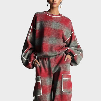 MaisonNox® | Jersey- en Broekset met ultiem comfort en flatterende look voor dagelijks en reizen