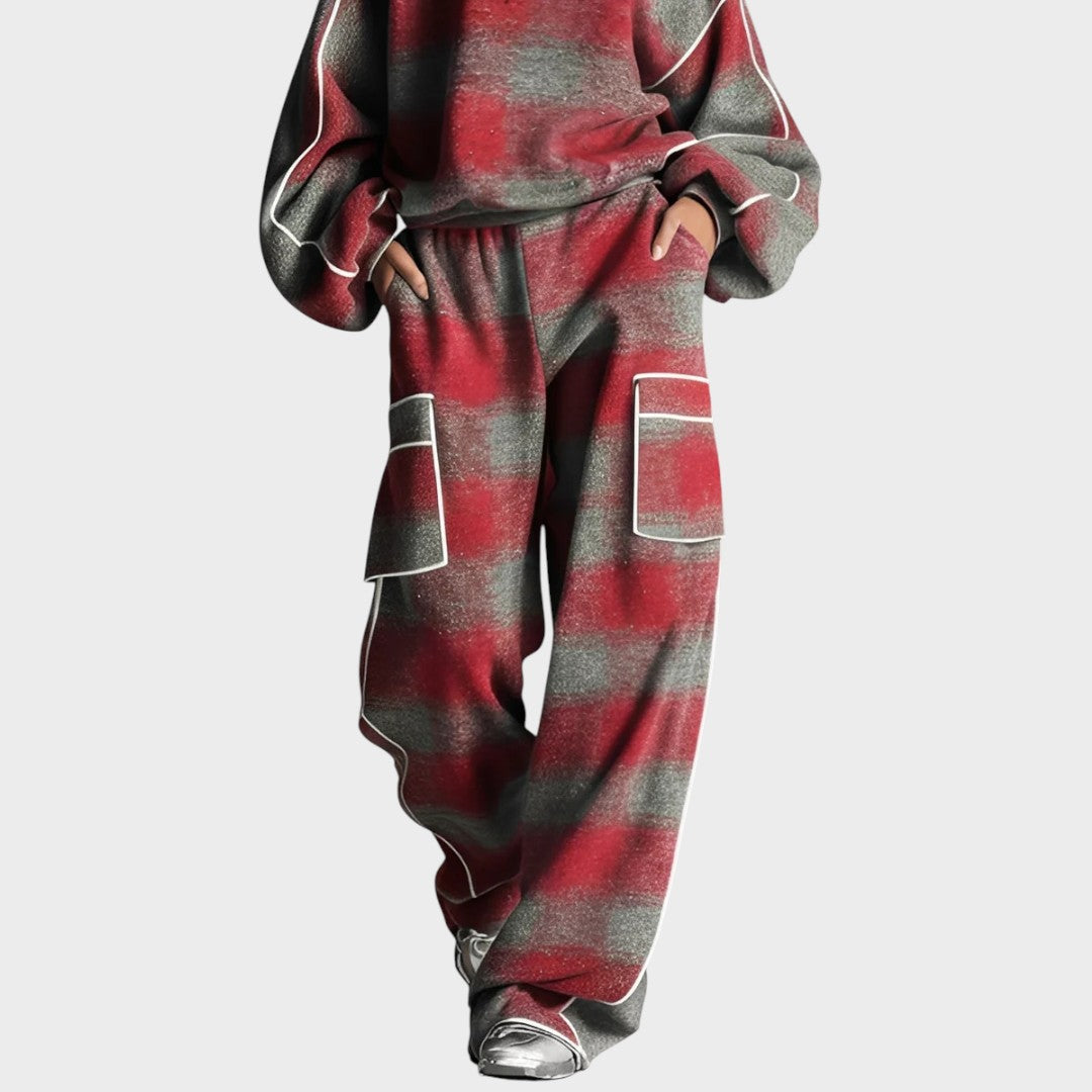 MaisonNox® | Jersey- en Broekset met ultiem comfort en flatterende look voor dagelijks en reizen