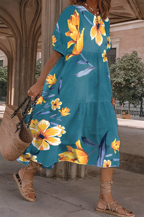 MaisonNox® | Elegante en Comfortabele Midi Jurk
