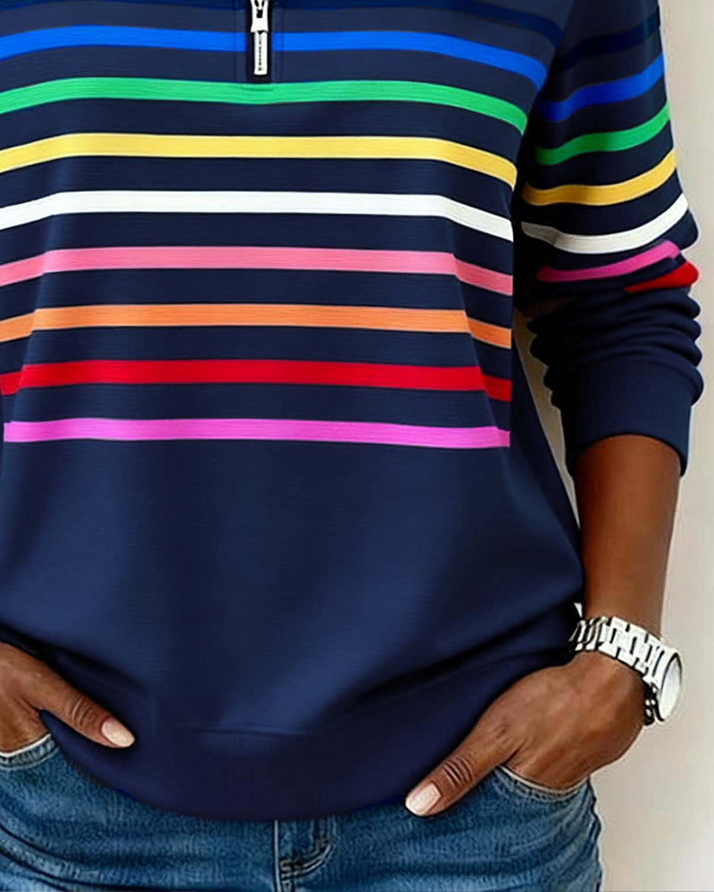 MaisonNox®| Casual Sweater met Comfort en Kleurrijke Stijl voor Elke Dag