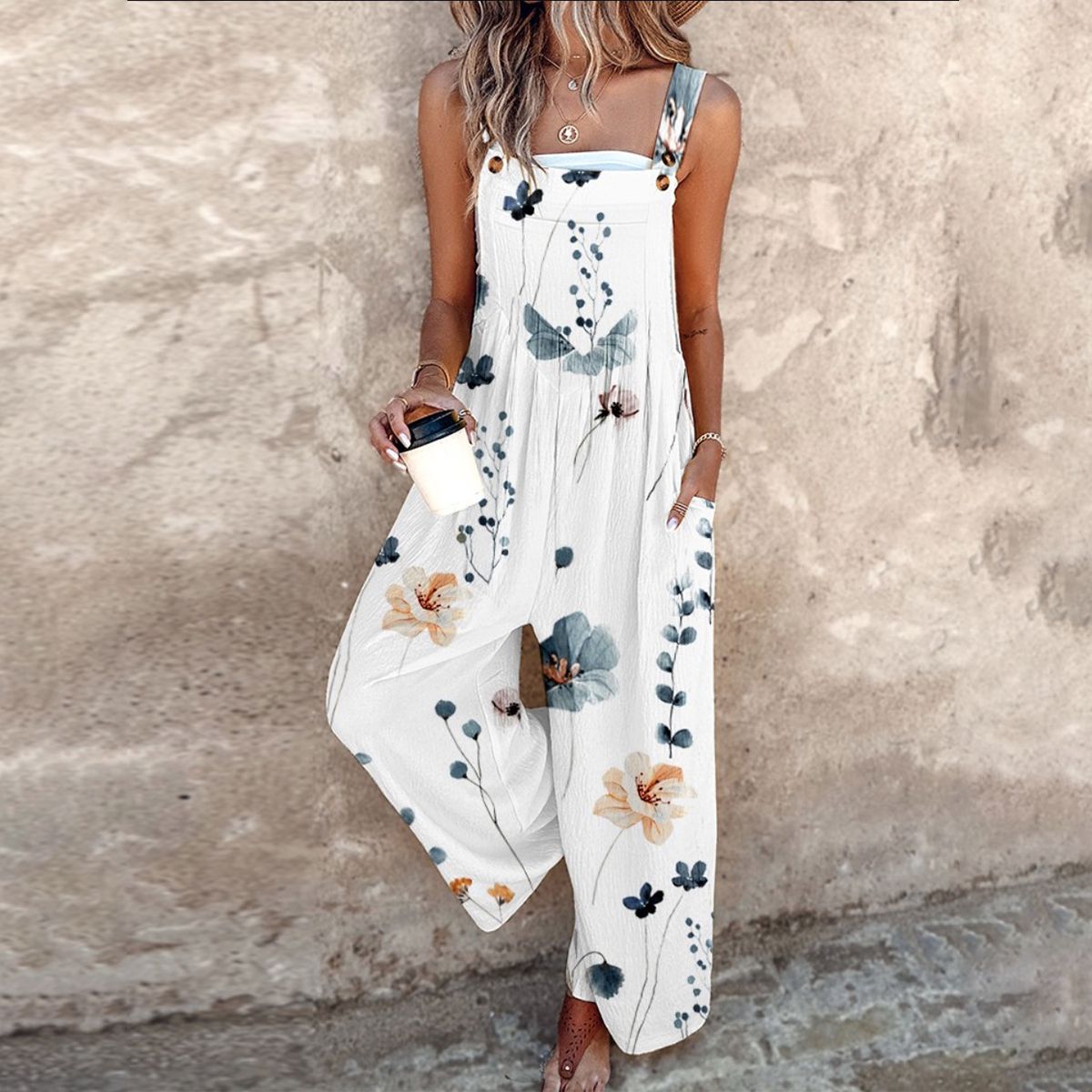 maisonnox® | Relaxed Dungaree Jumpsuit