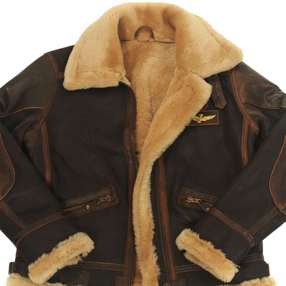 MaisonNox® | Iconische Leren Pilotenjas