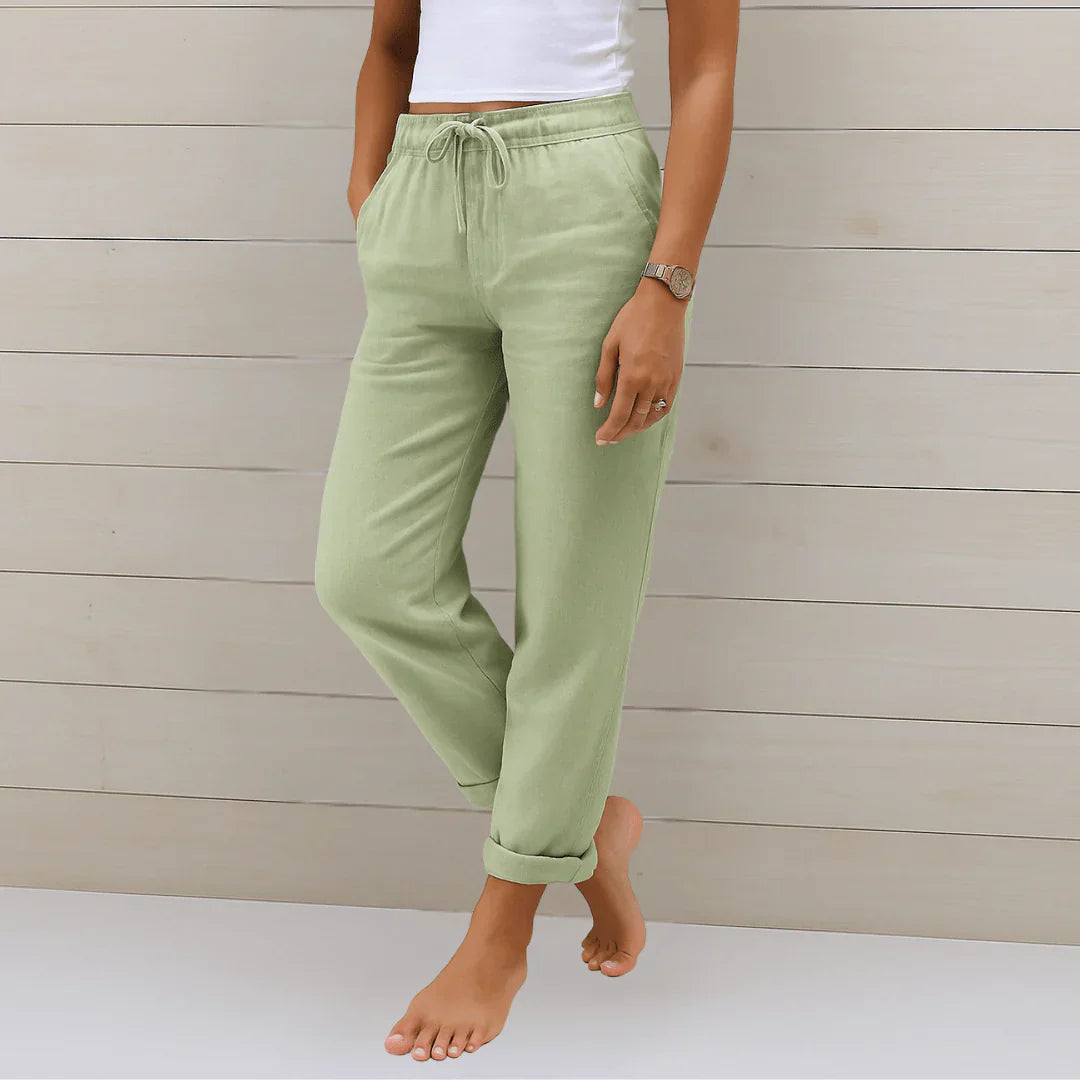 maisonnox® | Luxe Linnen Broek