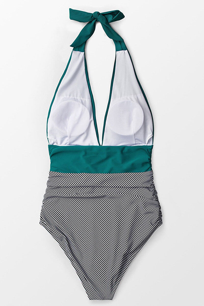 MaisonNox® | Corrigerend Badpak met Buste Ondersteuning en Elegant Bicolor Design
