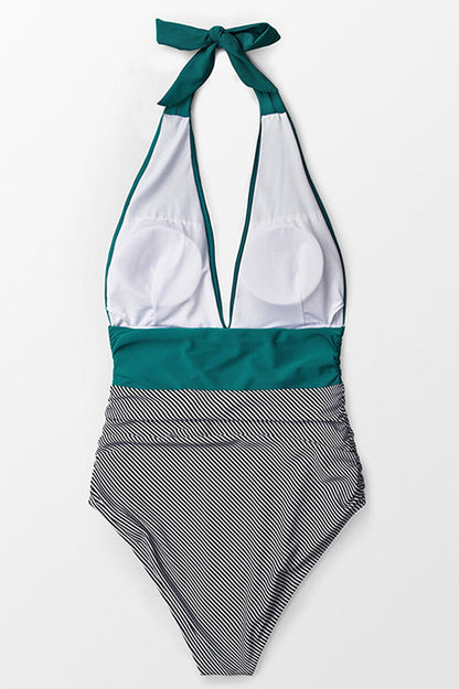 MaisonNox® | Corrigerend Badpak met Buste Ondersteuning en Elegant Bicolor Design