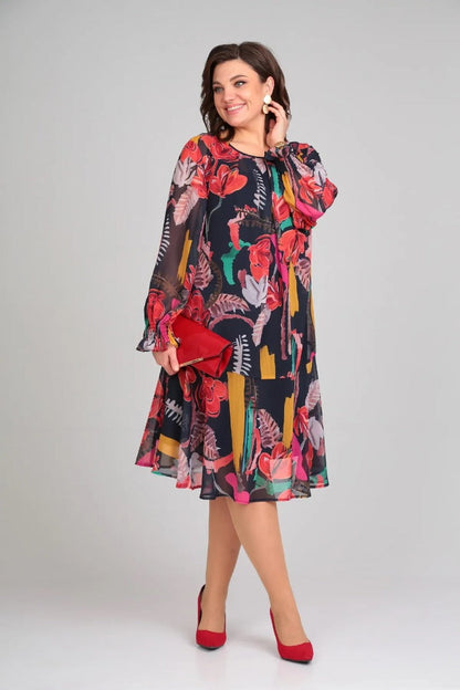 maisonnox® | Mini Jurk met Bloemenprint