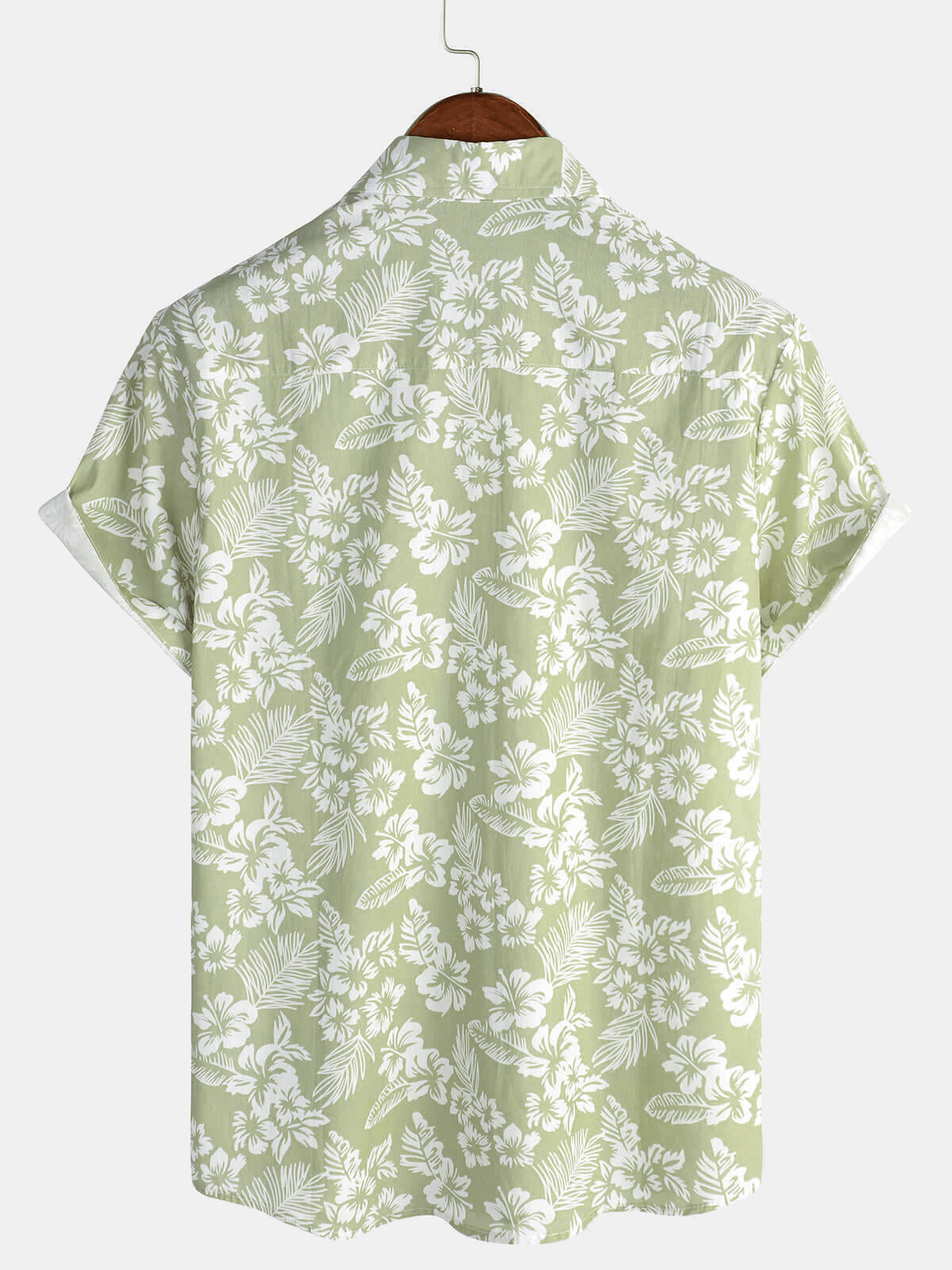 MaisonNox® | Hawaïblouse met korte mouwen en bloemenpatroon
