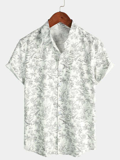MaisonNox® | Katoenen Hawaii Overhemd met Korte Mouwen