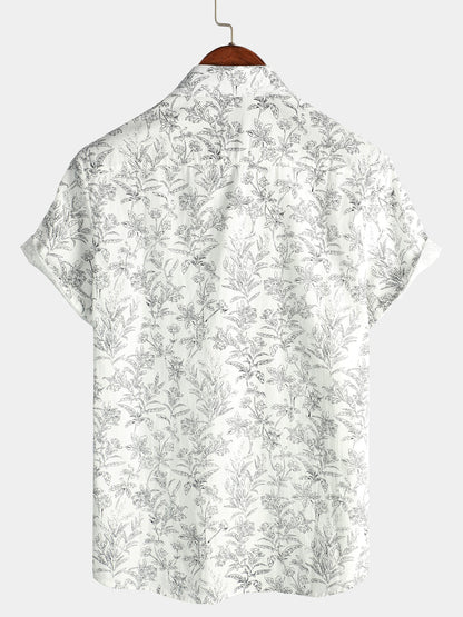 MaisonNox® | Katoenen Hawaii Overhemd met Korte Mouwen