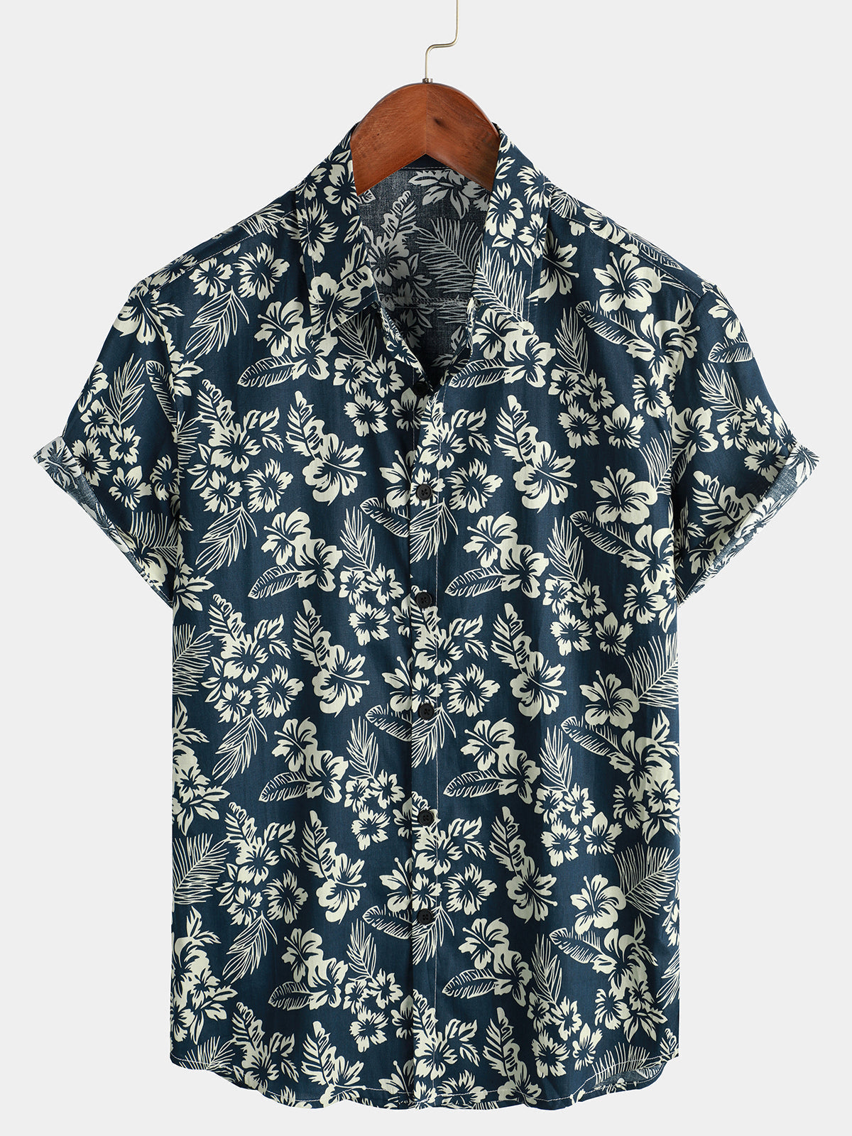 MaisonNox® | Katoenen Hawaii Overhemd met Korte Mouwen