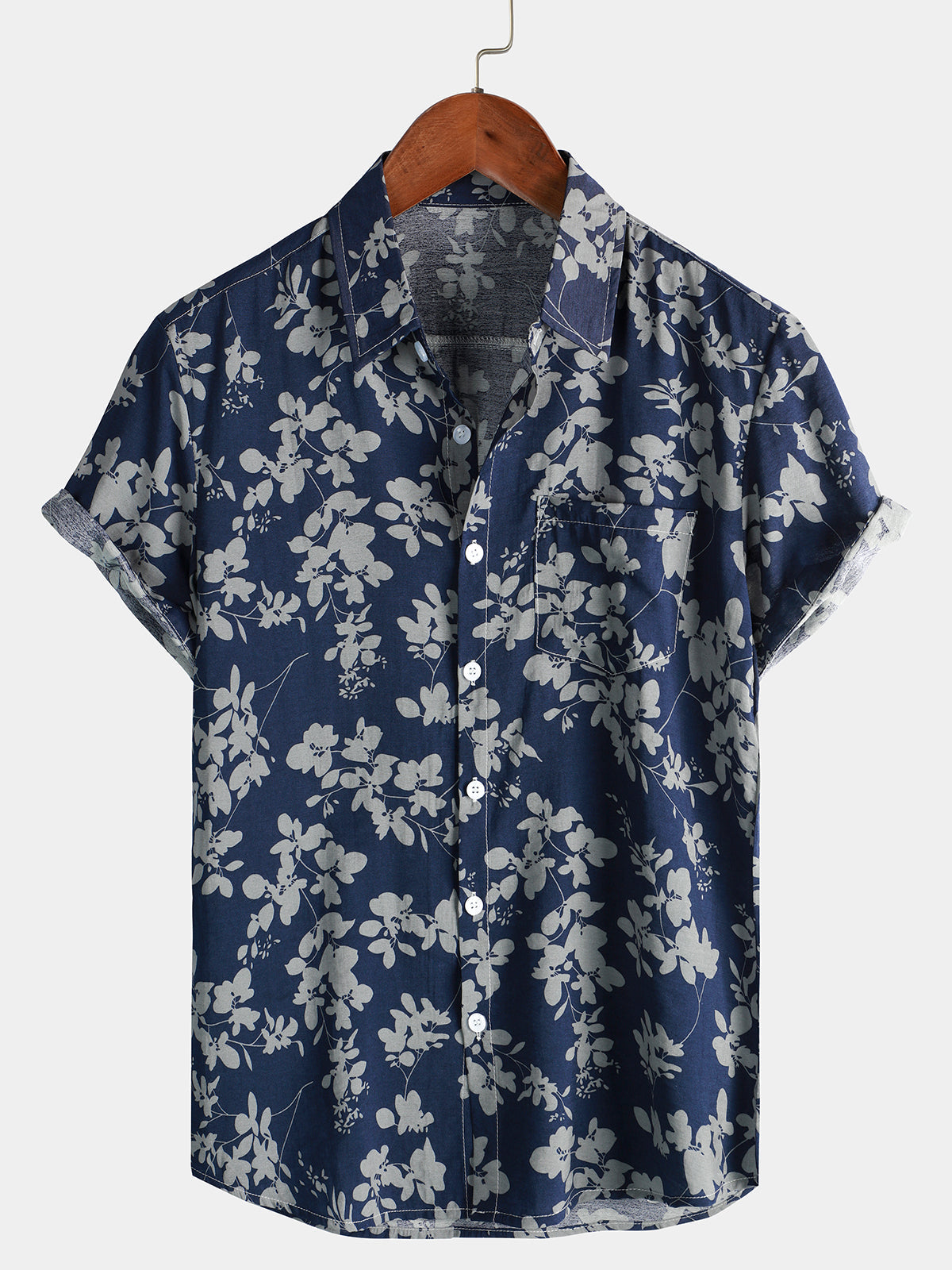 MaisonNox® | Katoenen Hawaii Overhemd met Korte Mouwen