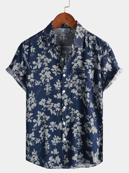 MaisonNox® | Katoenen Hawaii Overhemd met Korte Mouwen