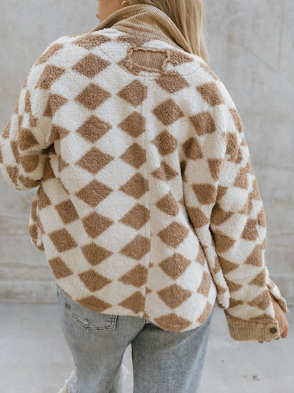 MaisonNox® | Jas met rits van fleece