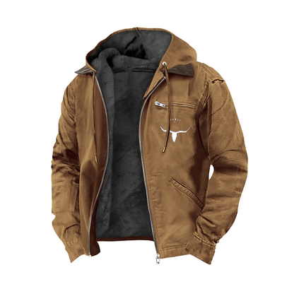 MaisonNox® | Herenjas met Warme Voering en Stoer Design voor Herfstweer