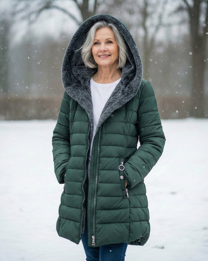 MaisonNox®| Pufferjas gevoerd met fleece