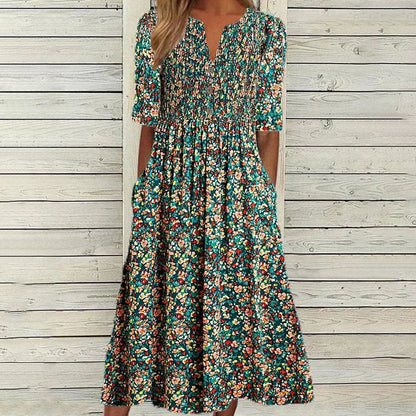 maisonnox® | Vintage bloemenjurk