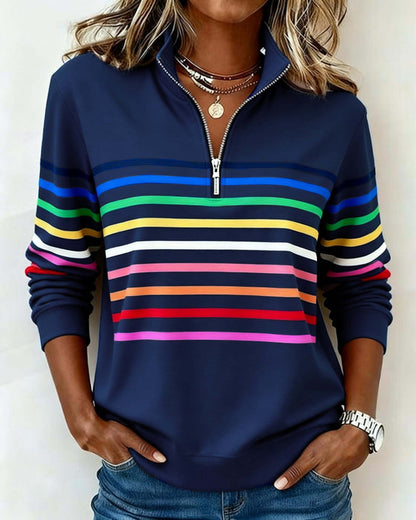 MaisonNox®| Casual Sweater met Comfort en Kleurrijke Stijl voor Elke Dag