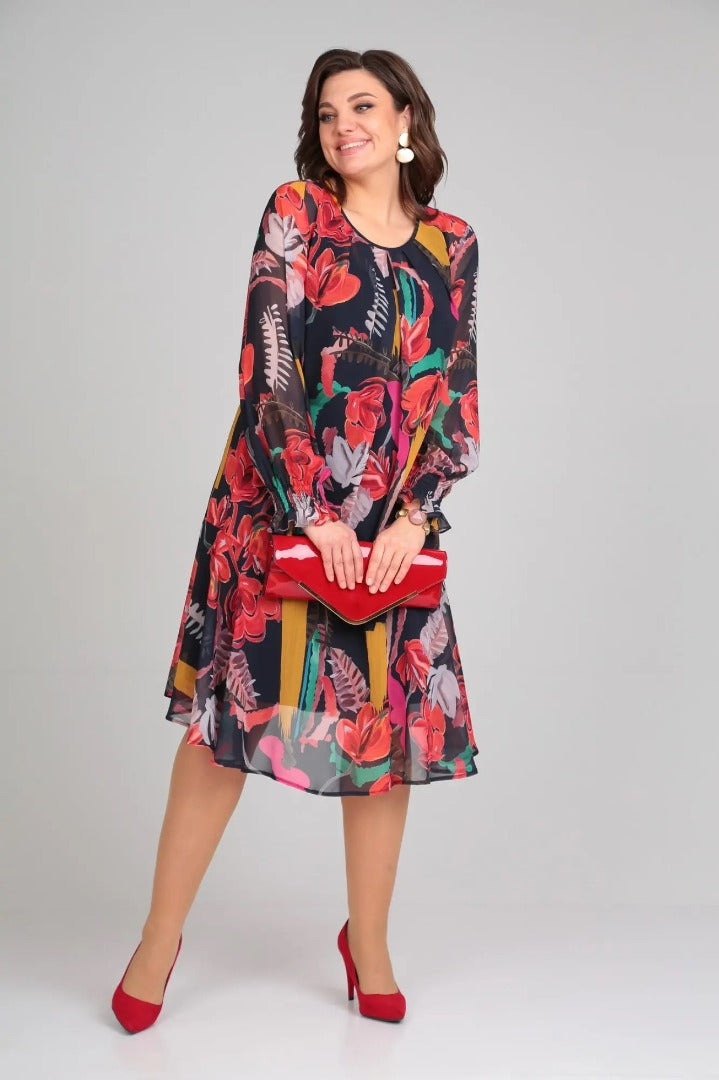 maisonnox® | Mini Jurk met Bloemenprint