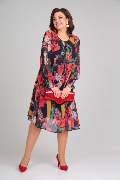 maisonnox® | Mini Jurk met Bloemenprint