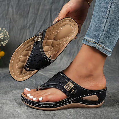 maisonnox® | Comfortabele sleehaksandalen met ondersteuning
