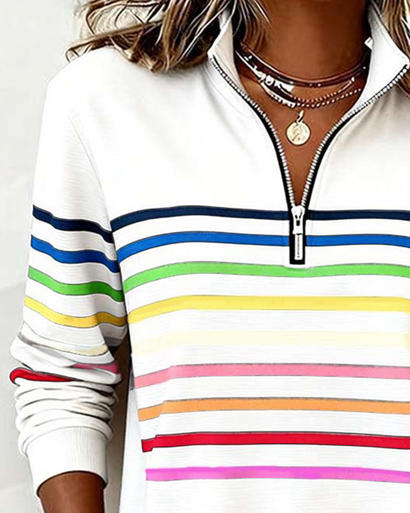 MaisonNox®| Casual Sweater met Comfort en Kleurrijke Stijl voor Elke Dag