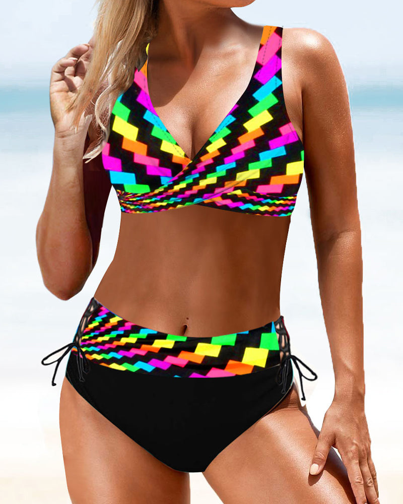 MaisonNox® | Kleurrijke en Elegante Bikini
