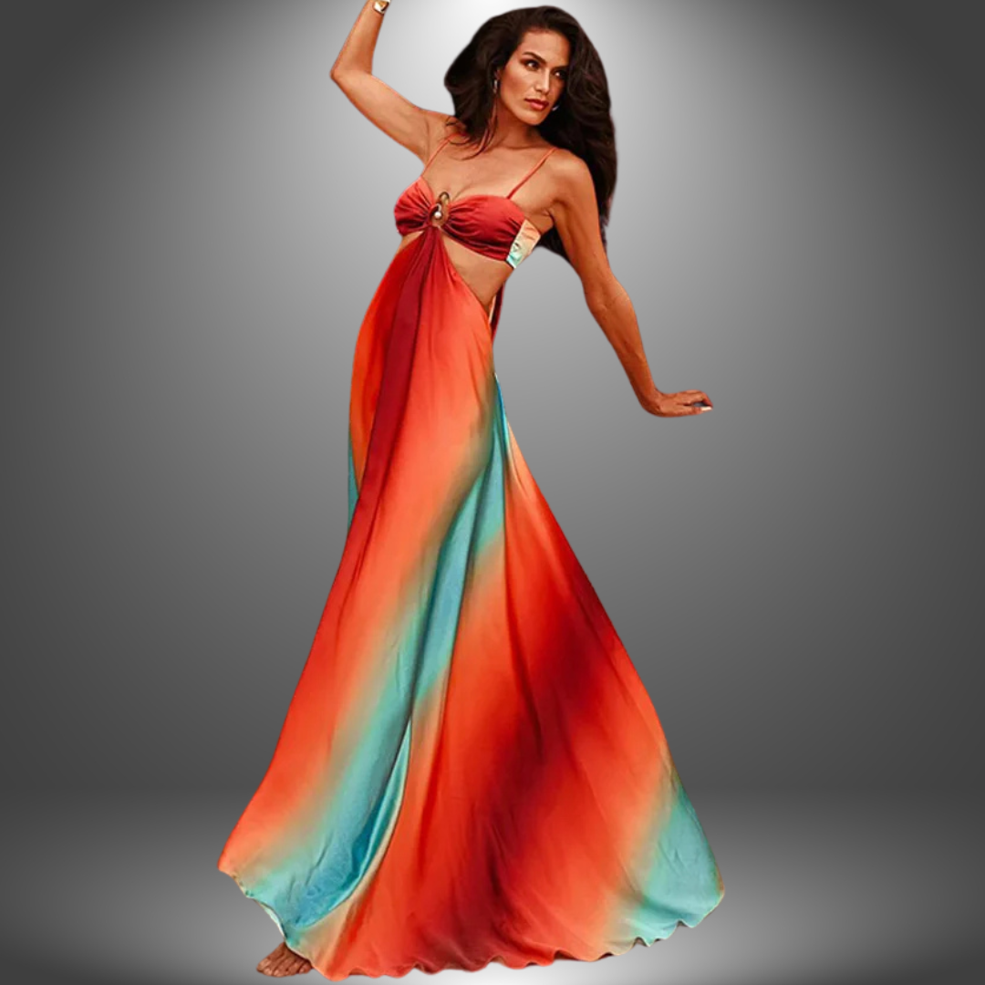 MaisonNox® | Elegante en Frisse Lange Jurk