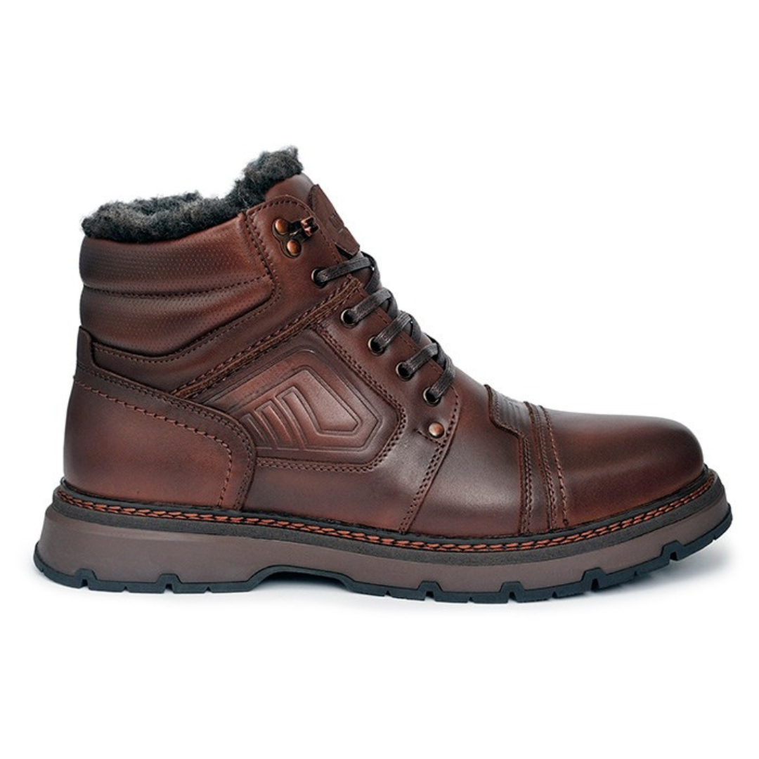 MaisonNox® | Heren winterlaarzen met warm comfort en tijdloze stijl