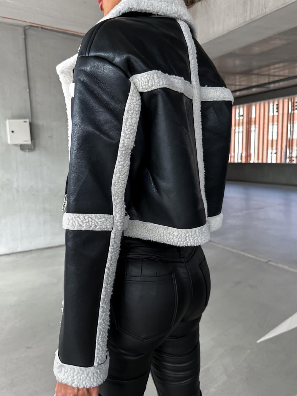 MaisonNox® | Bont leren jas