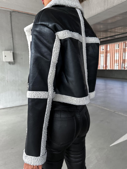 MaisonNox® | Bont leren jas