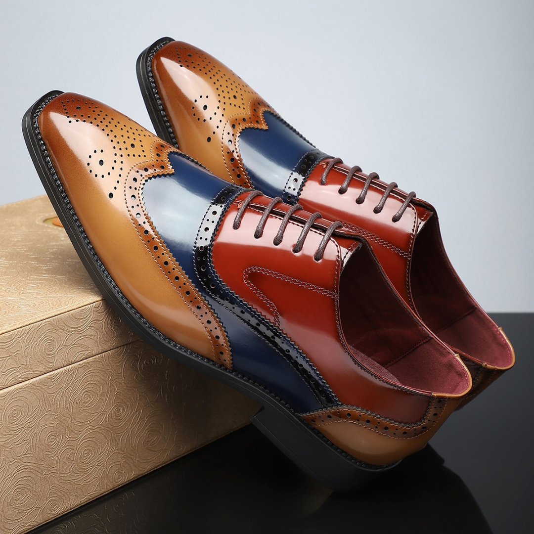 MaisonNox® | Wingtip Oxfords met Tijdloze Elegantie en Dagelijks Comfort voor Formele en Casual Looks