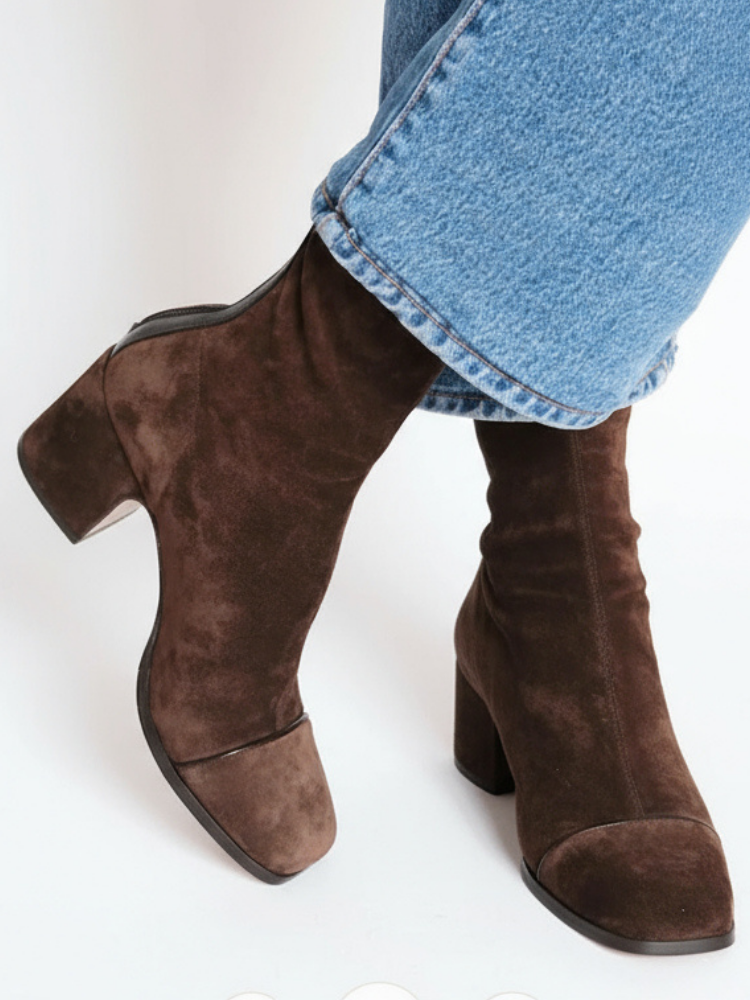 MaisonNox®| Elegante Hakken met Stabiele Blokhak voor Dagelijks Comfort en Tijdloze Stijl