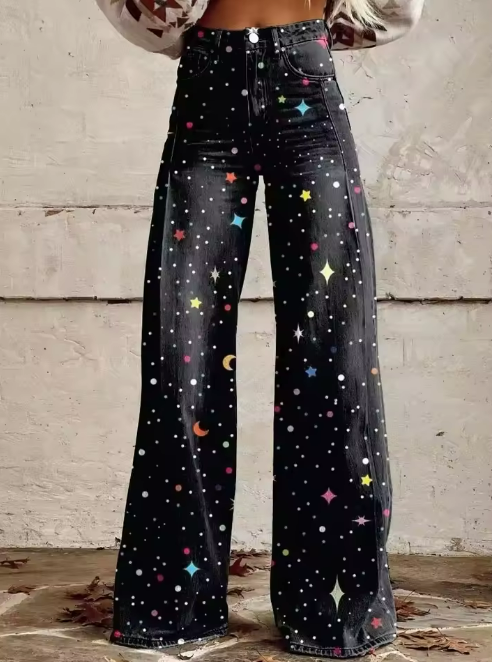 MaisonNox® | Boho Broek Sterrenhemel Comfort & Chic