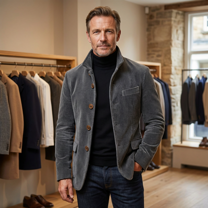 MaisonNox® | Stijlvolle vintage geïnspireerde jas voor heren