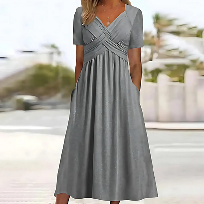 maisonnox® | Elegante Jurk met Flatterende Buikbedekking