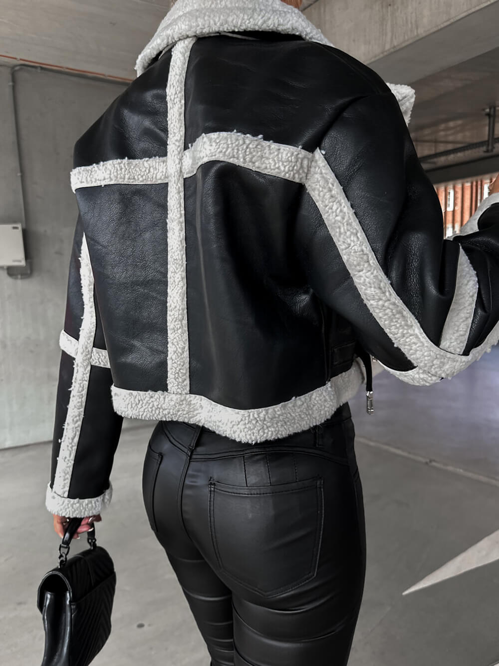MaisonNox® | Bont leren jas