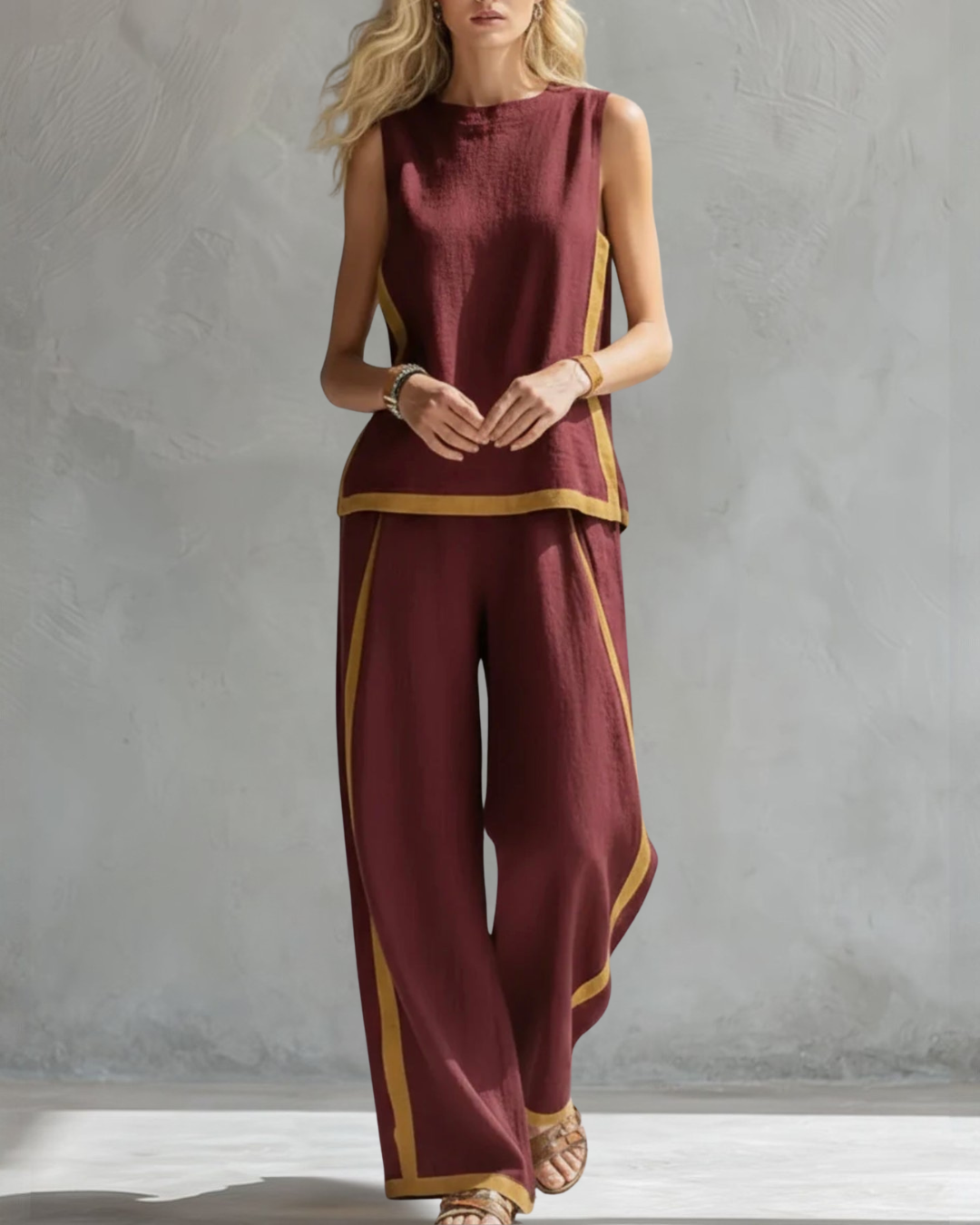 maisonnox® | Complete elegante tweedelige set
